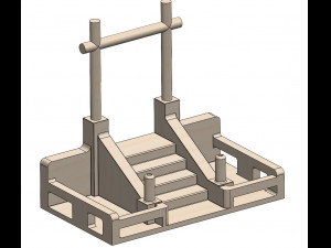 staircase planter 3D प्रिंट मॉडल