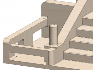 staircase planter Modelo de impresión 3D
