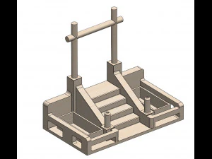階段プランター 3Dプリントモデル