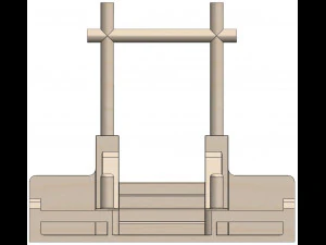 階段プランター 3Dプリントモデル