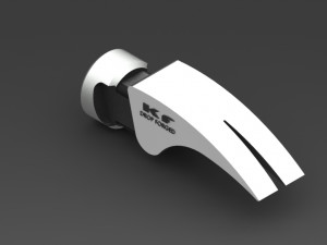 Claw hammer 400grame 3D 模型