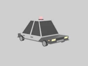 3 modelcar low-poly game ready low-poly 3D Model