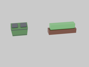 pixel style cartoon city low-poly game ready low-poly 3D 모델