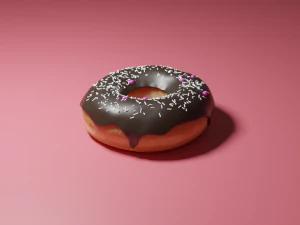 Donut Modèle 3D