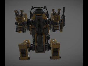 sifi robo 3D Model
