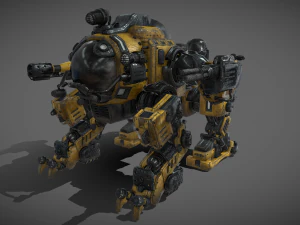 sifi robo 3D Model