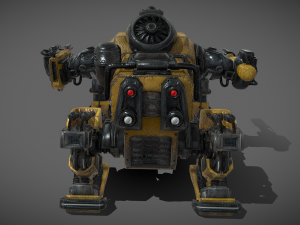 sifi robo 3D Модель