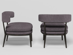 armchair caratos 3Dモデル