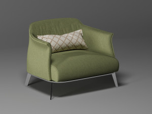 archibald gran armchair 3D Model