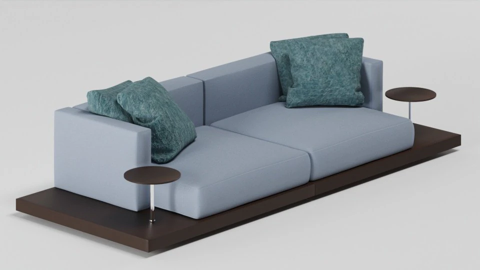 bb italia dock 3D Model .c4d .max .obj .3ds .fbx .stl .blend 