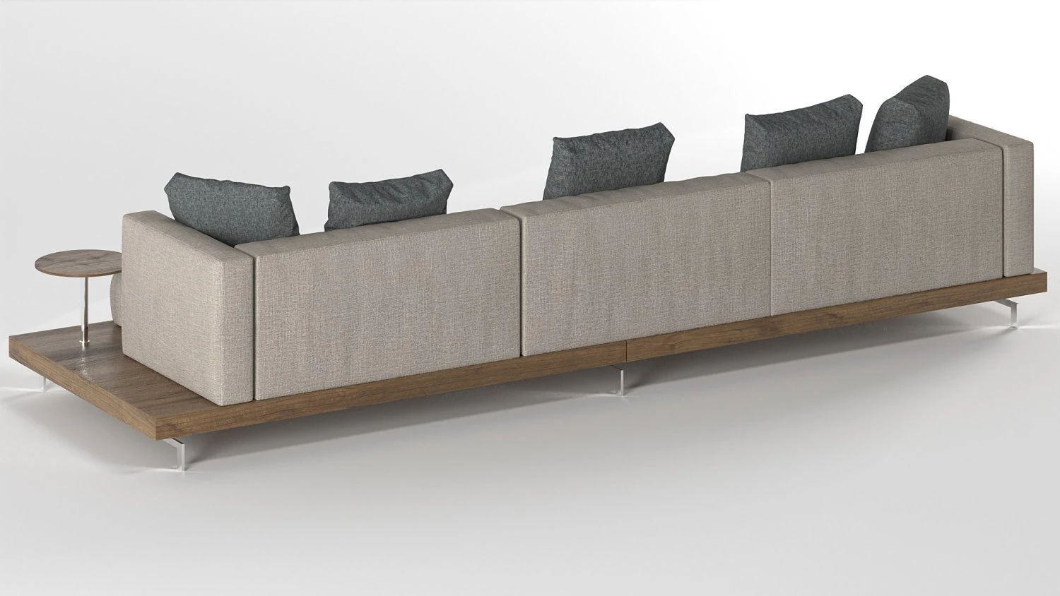sofa from bb italia dock 3D Model .c4d .max .obj .3ds .fbx .stl .blend
