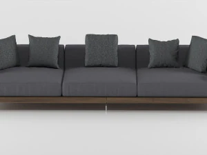 sofa from bb italia dock 3D Model