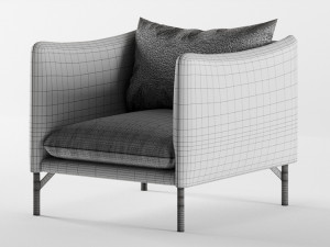 armchair luca 3D Model