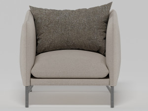 armchair luca 3D Model