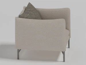 fotel Luca Model 3D