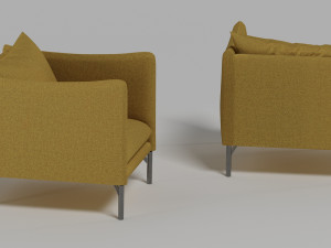 armchair luca 3D Model