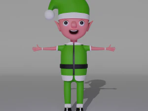 eddy the elf 3D Model