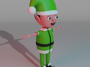 eddy the elf 3D Model