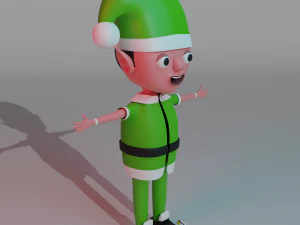 eddy the elf 3D Model