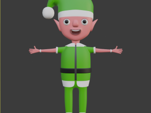 eddy the elf 3D Model