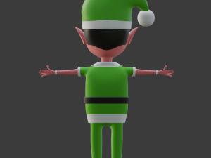 eddy the elf 3D Model