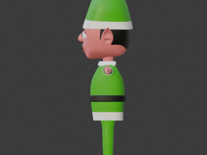 eddy the elf 3D Model