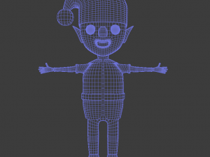 eddy the elf 3D Model