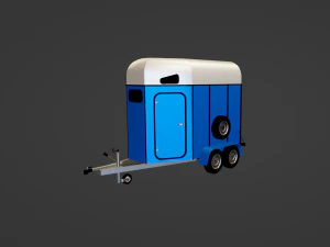 Horsebox - 马拖车 3D 模型