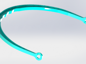 Injection mold of a baskets handle 3D Print Model