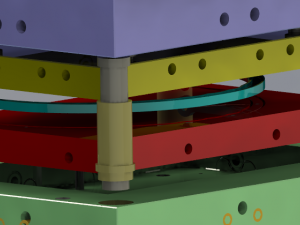 Injection mold of a baskets handle 3D Print Model