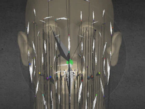 full rigged head face scan 3D Model