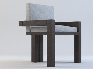 modern chair 01 3D 模型