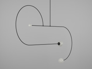 ceiling lamp 01 Model 3D