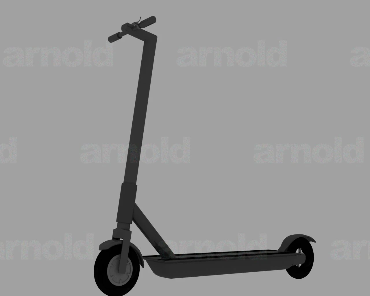 electric scooter pro 2 3D Model .c4d .max .obj .3ds .fbx .stl .blend