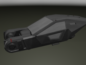 car lapd 2048 3D Model