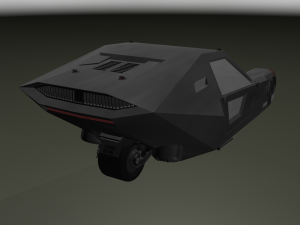 car lapd 2048 3D 모델