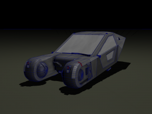 car lapd 2048 3D 모델
