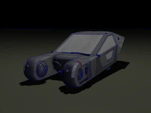 car lapd 2048 3D Model