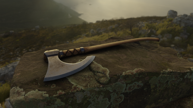 axe 3D मॉडल .c4d .max .obj .3ds .fbx .stl .blend 