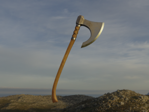 axe 3D मॉडल