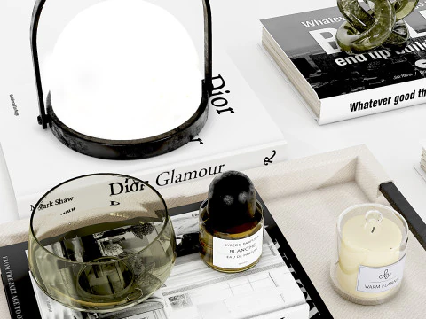 Deko-Set 01 3D Modell