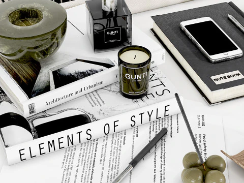 Deko-Set 01 3D Modell