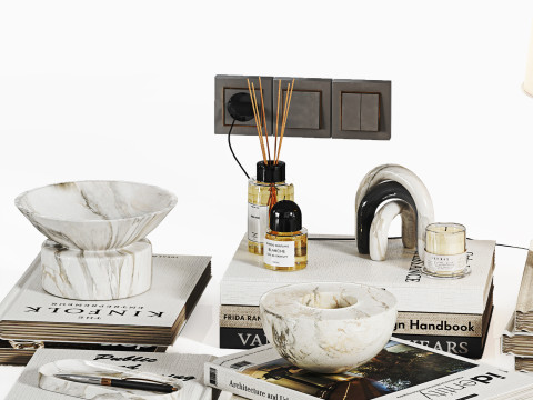 Decorative Set 02 3D Model