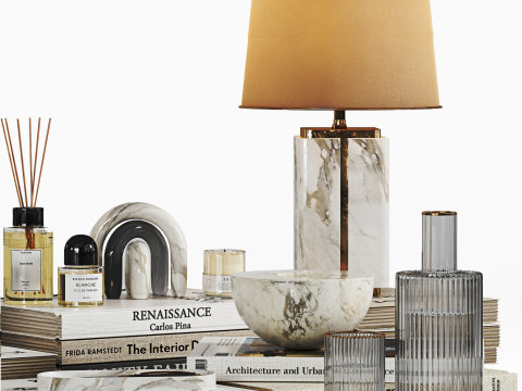 Decorative Set 02 3D Model