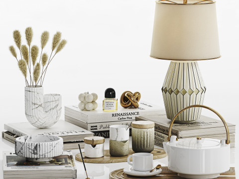 Decorative Set 03 3D Model