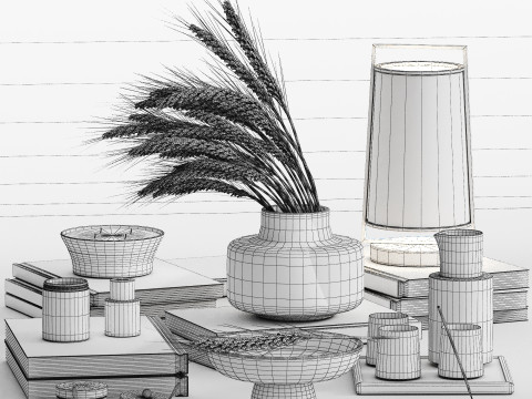 Decorative Set 04 Modelo 3D