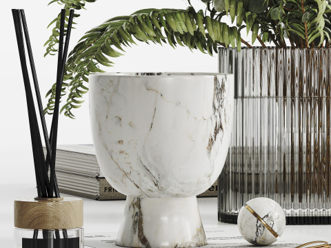 Decorative Set 07 3D Model