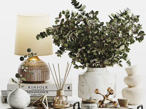 Decorative Set 09 3D Model