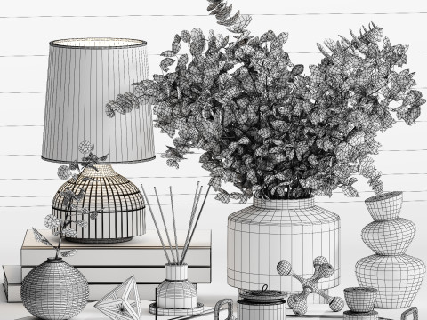 Decorative Set 09 Modelo 3D
