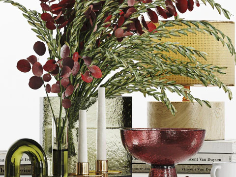 Decoratieset 010 3D Model